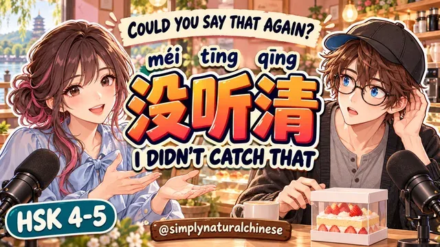 没听清