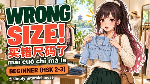 买错尺码了